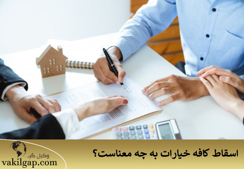 اسقاط کافه خیارات به چه معناست؟ 