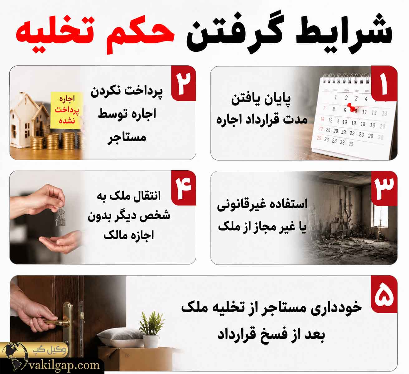 حکم تخلیه 